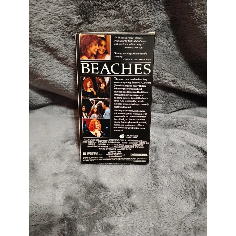 Bette Midler Beaches VHS